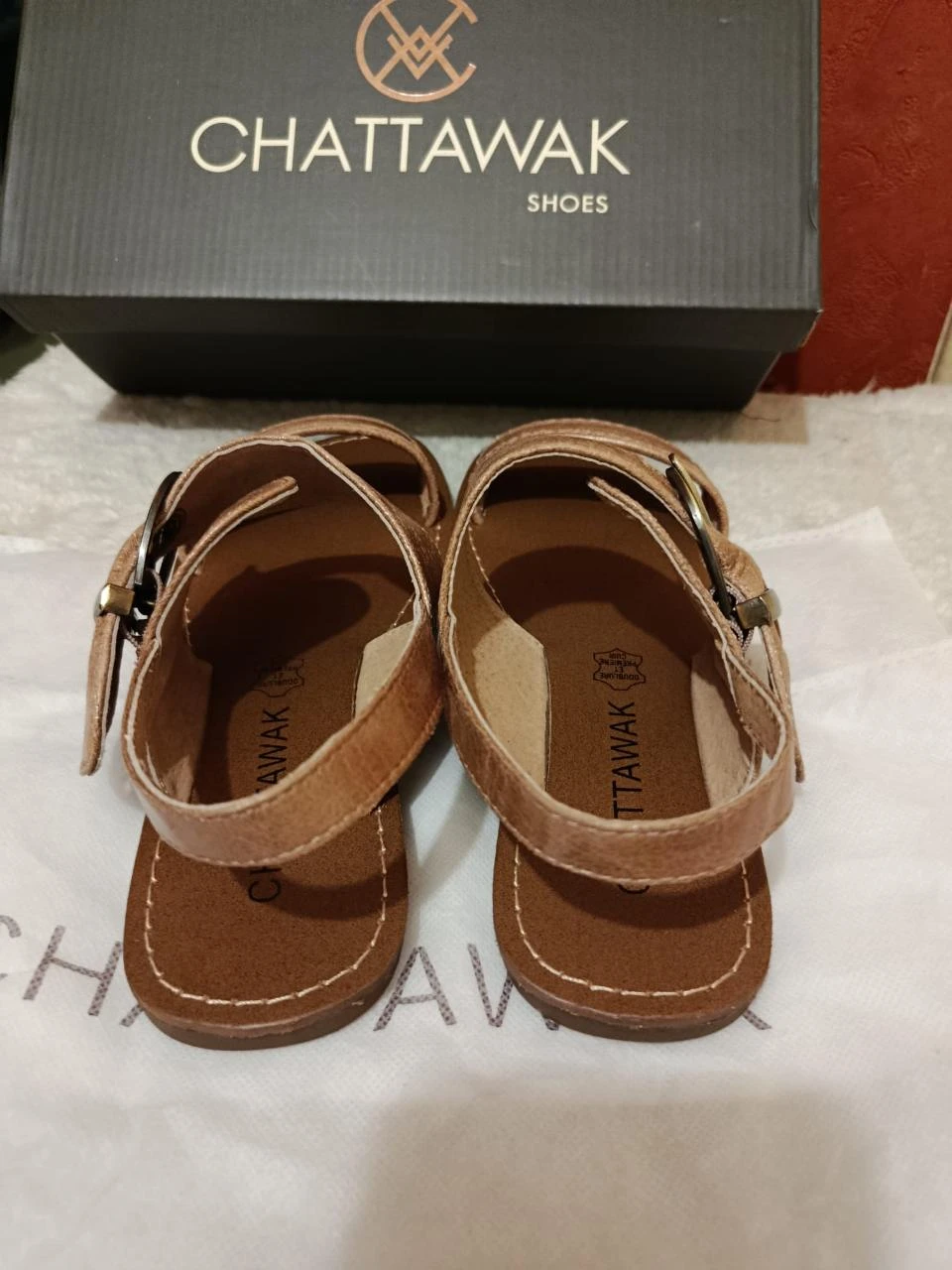 Chattawak leather sandals 38 – photo 4